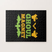 Halloween Ghoul Magnet Geburtstag Puzzle (Horizontal)