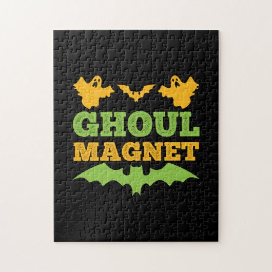 Halloween Ghoul Magnet Geburtstag Puzzle (Vertikal)
