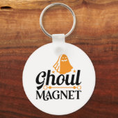 Halloween Ghoul Magnet Geburtstag Schlüsselanhänger (Vorderseite)