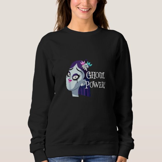 Halloween Ghoul Power Sweatshirt (Vorderseite)