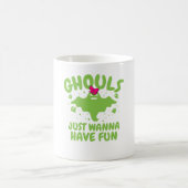 Halloween Ghouls nur Wanna haben Spaß Mädchen Frau Kaffeetasse (Mittel)