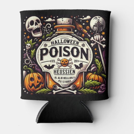 Halloween-Gift Dosenkühler (Vorderseite)