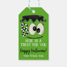 Halloween Gift Favor Tag