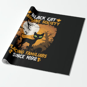 Halloween Gift   Human Society Placing Familiars Geschenkpapier