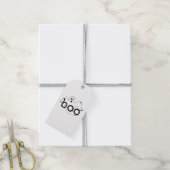 Halloween Gift Tag, Ghost, Boo Geschenkanhänger (Mit Garn)