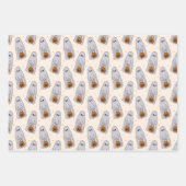 Halloween Gift Wrap (Set von 3) Geschenkpapier Set (Vorderseite)