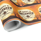 Halloween Gift Wrapping Paper Geschenkpapier (Rolleneckpunkt)