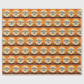 Halloween Gift Wrapping Paper Geschenkpapier (Flach)