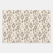 Halloween Gift wrapping paper Geschenkpapier Set (Vorderseite 2)