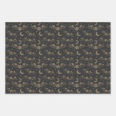 Halloween Gift wrapping paper Geschenkpapier Set (Vorderseite)