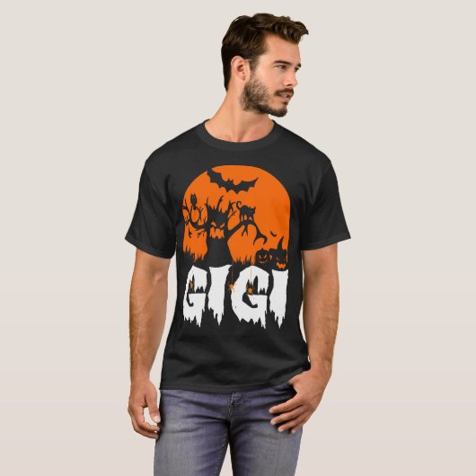 Halloween Gigi Beängstigend 31. Oktober Geschenk T-Shirt (Vorne ganz)