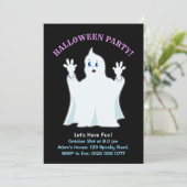 Halloween Ginger Einladung (Stehend Vorderseite)