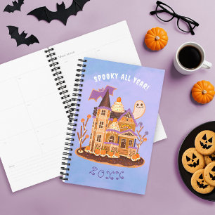 Halloween Gingerbread Spuk House Planer
