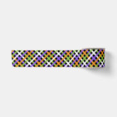 Halloween Gingham 1.2 Satinband (Vorderseite)