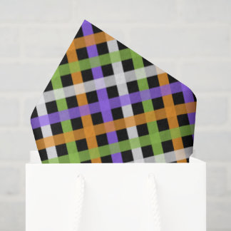 Halloween Gingham 1.2 Seidenpapier