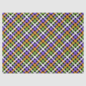 Halloween Gingham 1.2 Seidenpapier (Vorderseite)