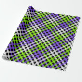 Halloween Gingham 4.2 Geschenkpapier (Ungerollt)