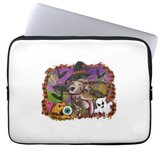 Halloween Giraffe Laptopschutzhülle (Vorderseite)