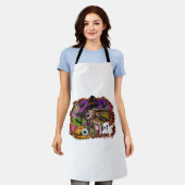 Halloween Giraffe Schürze (Getragen)