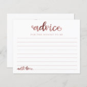 Halloween Girl Babyduschratenkarte (Vorne/Hinten)