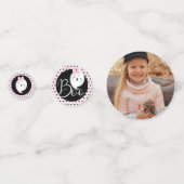 Halloween Girl Birthday Custom Foto Konfetti (Vorderseiten)