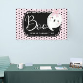 Halloween Girl Boo Banner (Messeveranstaltung)