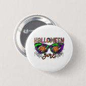 Halloween Girl Button (Vorne & Hinten)