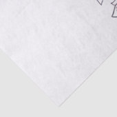 Halloween Girl Face Makeup Blume Seidenpapier (Detail)