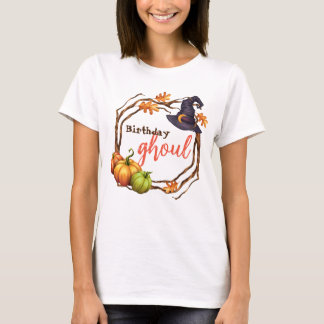 Halloween Girl Fall Tshirt individuell anpassbar