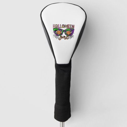 Halloween Girl Golf Headcover (Vorderseite)