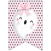 Halloween Girl Happy Birthday Wimpelkette (Erste Fahne)