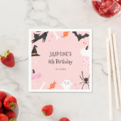 Halloween Girls Geburtstag Napkins Serviette (Beispiel)