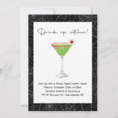 Halloween Girls Night Einladung (Vorderseite)