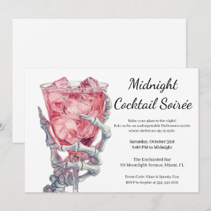 Halloween Girls Night Out   Spooky Cocktail Party Einladung