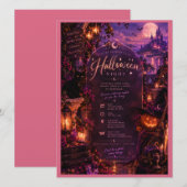 Halloween Glam-Nacht (Vorne/Hinten)