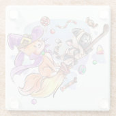 Halloween Glass Untersetzer (Rückseite)