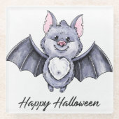 Halloween Glasuntersetzer (Vorderseite)