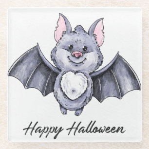 Halloween Glasuntersetzer