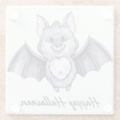 Halloween Glasuntersetzer (Rückseite)