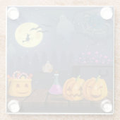 Halloween Glasuntersetzer (Rückseite)