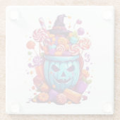 Halloween Glasuntersetzer (Rückseite)