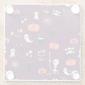 Halloween Glasuntersetzer (Rückseite)