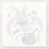 Halloween Glasuntersetzer (Rückseite)