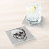 Halloween Glasuntersetzer (Schrägansicht)