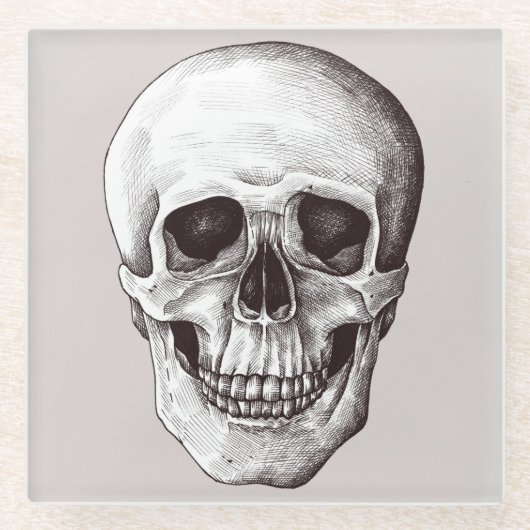 Halloween Glasuntersetzer (Vorderseite)