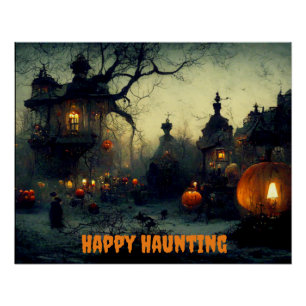 Halloween Glossy Poster