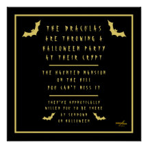 Halloween Glossy Poster von Poet Adiela Akoo entwo