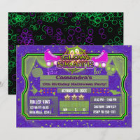 Halloween Glow Rollschuh Skaten Geburtstagsfeier