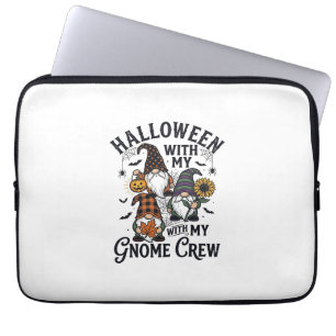 Halloween-Gnom-Crew Vintage-Ätz-Shirt_1 Laptopschutzhülle