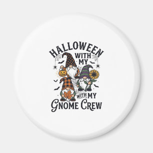 Halloween-Gnom-Crew Vintage-Ätz-Shirt_1 Magnet